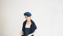 Newsboy Cap ｜ cotton ｜ blue ｜ custom made