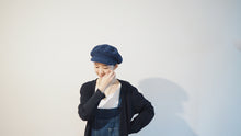 Newsboy Cap ｜ cotton ｜ blue ｜ custom made