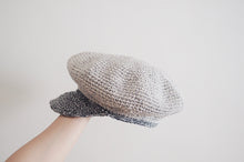 Newsboy Cap ｜ cotton ｜ white ｜ custom made