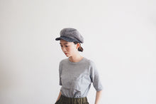 Newsboy Cap ｜ cotton ｜ grey ｜ custom made