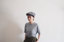 Newsboy Cap ｜ cotton ｜ grey ｜ custom made