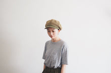 Newsboy Cap ｜ cotton ｜ green ｜ custom made