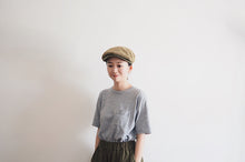 Newsboy Cap ｜ cotton ｜ green ｜ custom made