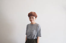 Newsboy Cap ｜ cotton ｜ orange ｜ custom made