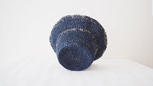 Straw Hat  |  Dark Blue