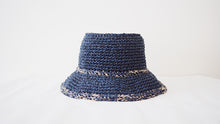 Straw Hat  |  Dark Blue