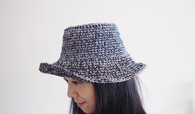 Straw Hat  |  Grey