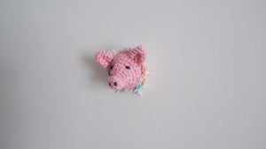 Pig brooch