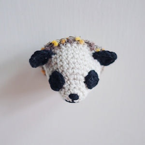 Panda brooch