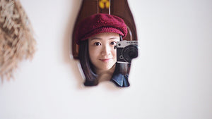 Newsboy Cap ｜ winter ｜ red