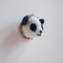 Panda brooch