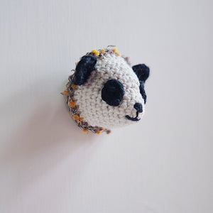 Panda brooch