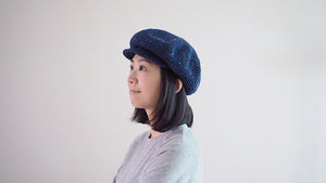 Newsboy Cap ｜ winter ｜ blue