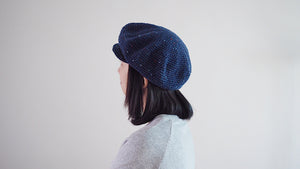 Newsboy Cap ｜ winter ｜ blue