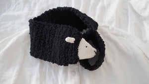 Sheep Scarf  |  Black