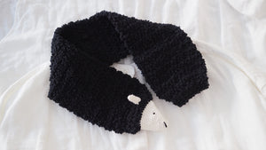 Sheep Scarf  |  Black