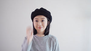 Newsboy Cap ｜ winter ｜ black