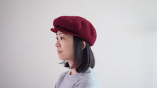 Newsboy Cap ｜ winter ｜ red