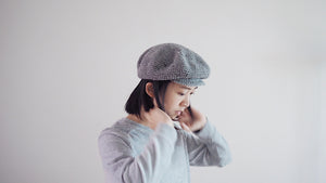 Newsboy Cap ｜ winter ｜ grey