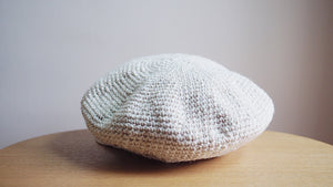 Newsboy Cap ｜ winter ｜ white