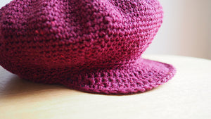 Newsboy Cap ｜ winter ｜ red