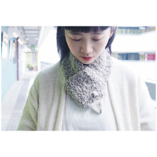 Sheep Scarf  |  White  |  Grey