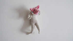 Pig brooch