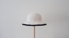 Bucket Straw Hat  |  white